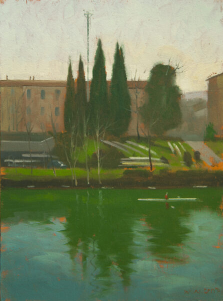 Canoe on the Arno