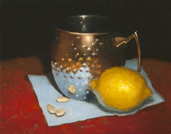 Chalice and a lemon